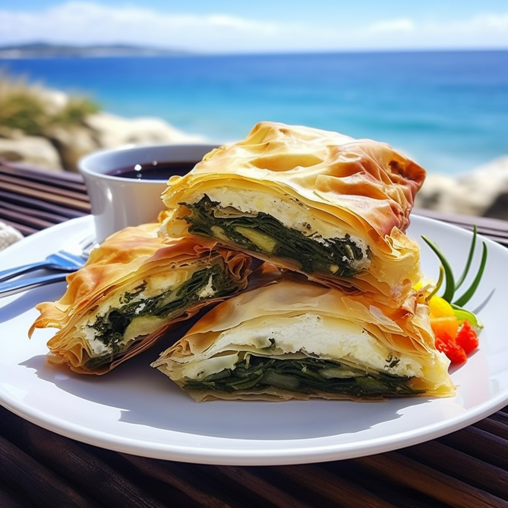 Vegetarian Spinach And Feta Spanakopita (Greece)